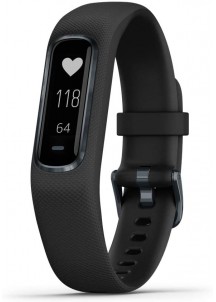 Garmin Vivosmart 4, Activity and Fitness Tracker w/ Pulse Ox and Heart Rate Monitor, Black