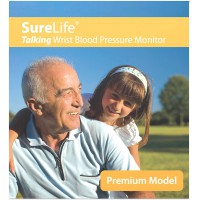 SureLife Premium Talking Wrist Blood Pressure Monitor - (1 per Box)